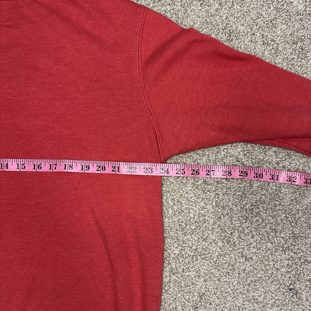 Ohio State Buckeyes University OSU Varsity Crewneck Sweatshirt Size XL Red Logo - Picture 7 of 9